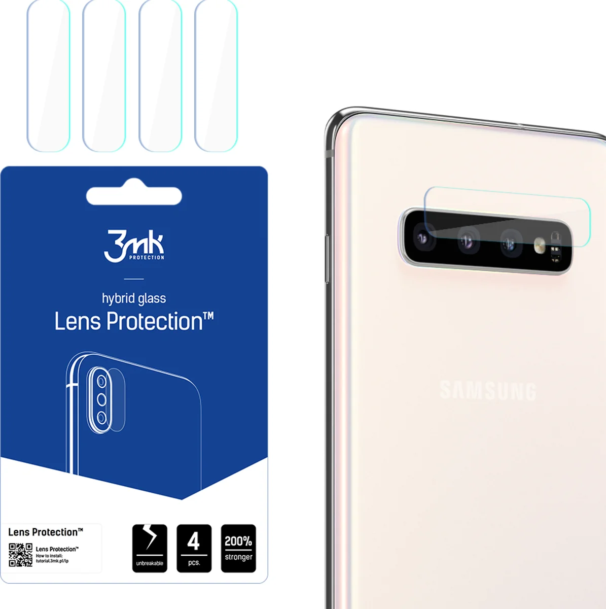 Zaštitno staklo 3MK Samsung Galaxy S10 Plus - 3mk Lens Protection