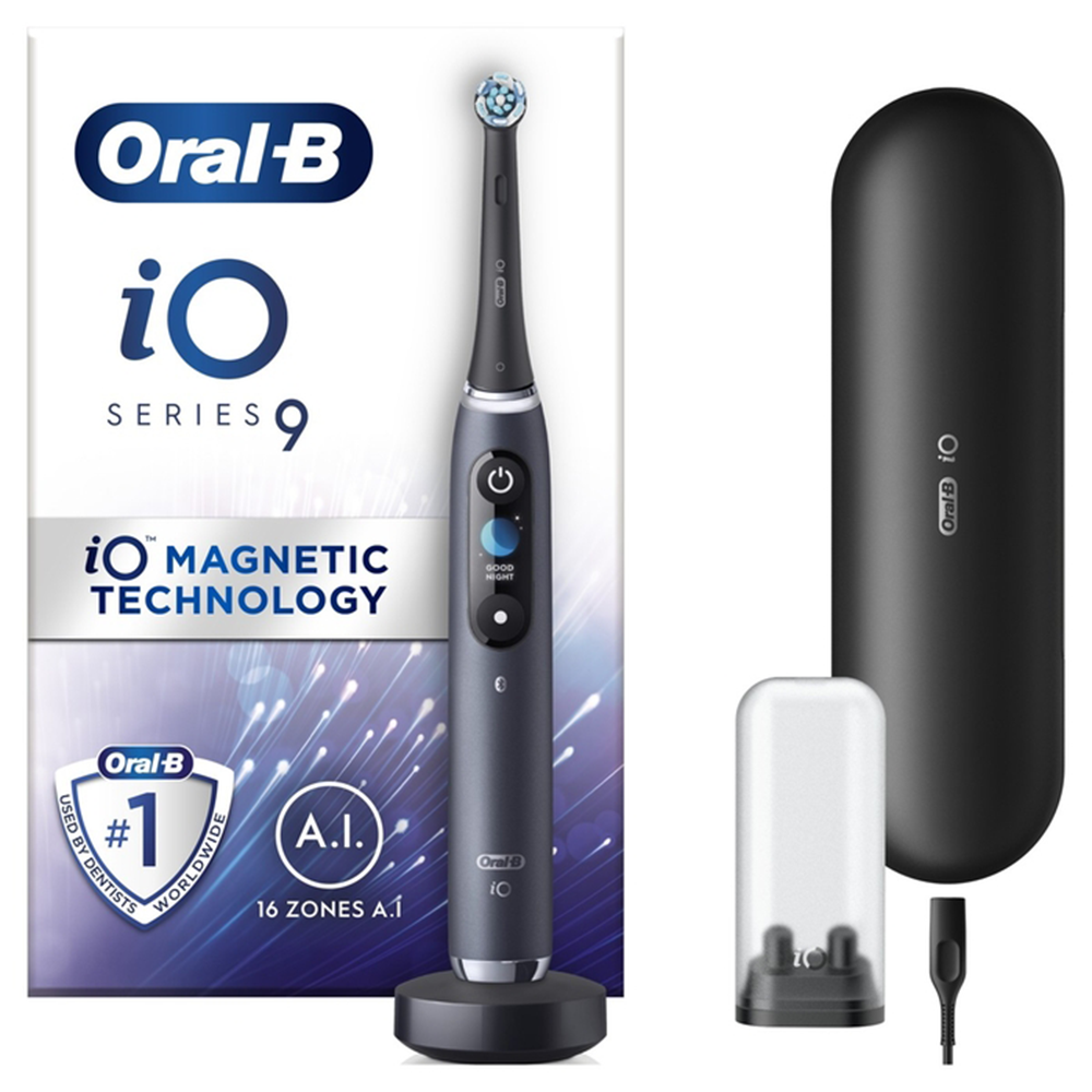ORAL-B električna četkica za zube iO9, Black Onyx