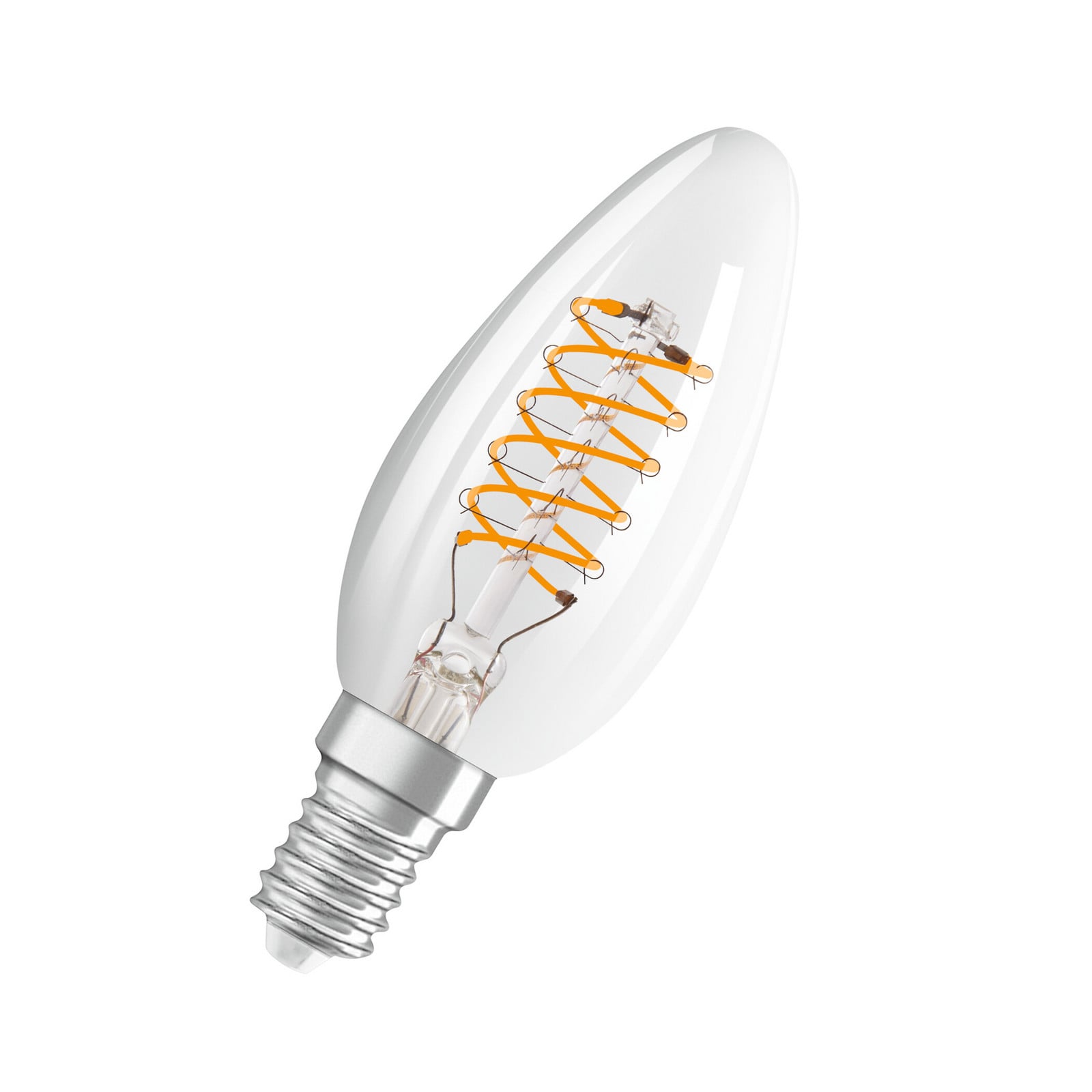 OSRAM Vintage 1906 LED svijeća E14 4.8W 827 prozirna dim