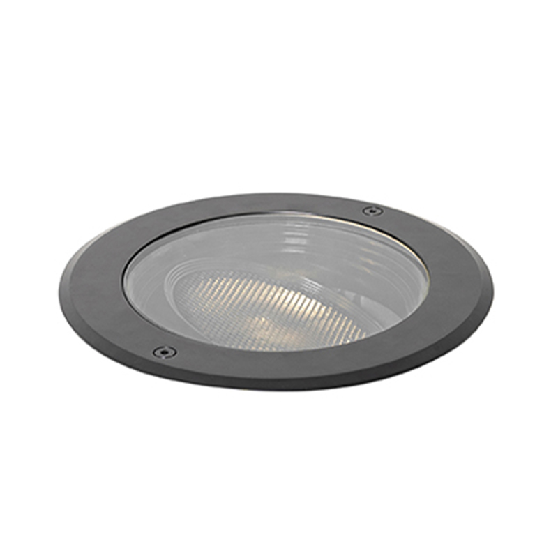 Vanjski ugradbeni reflektor crni AR111 podesiv IP65 - Delux Honey