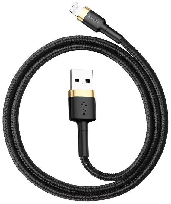 Kabel Baseus Cafule Cable USB Lightning 1.5 A 2m (Gold+Black)