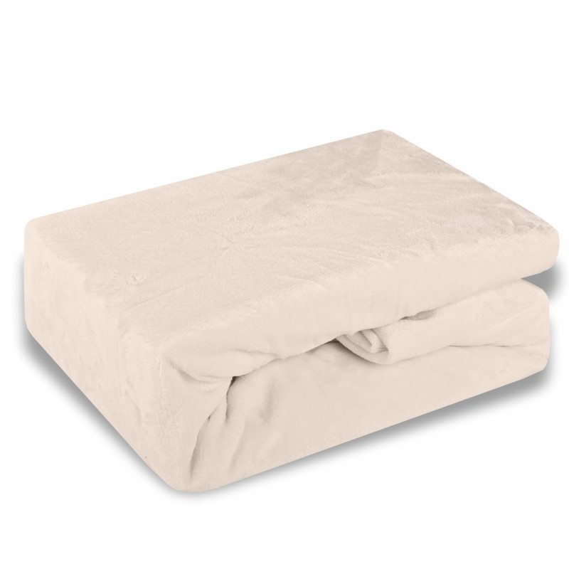Mikroplišna plahta krem EMI, Cerada 180x200