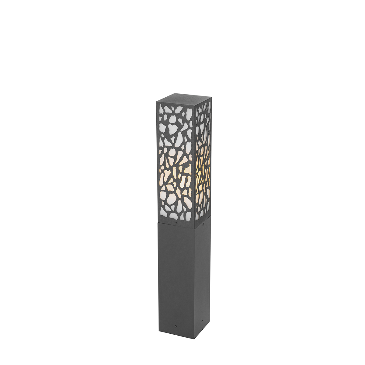 Moderna vanjska stupasta svjetiljka crna 60 cm IP44 - Nicole