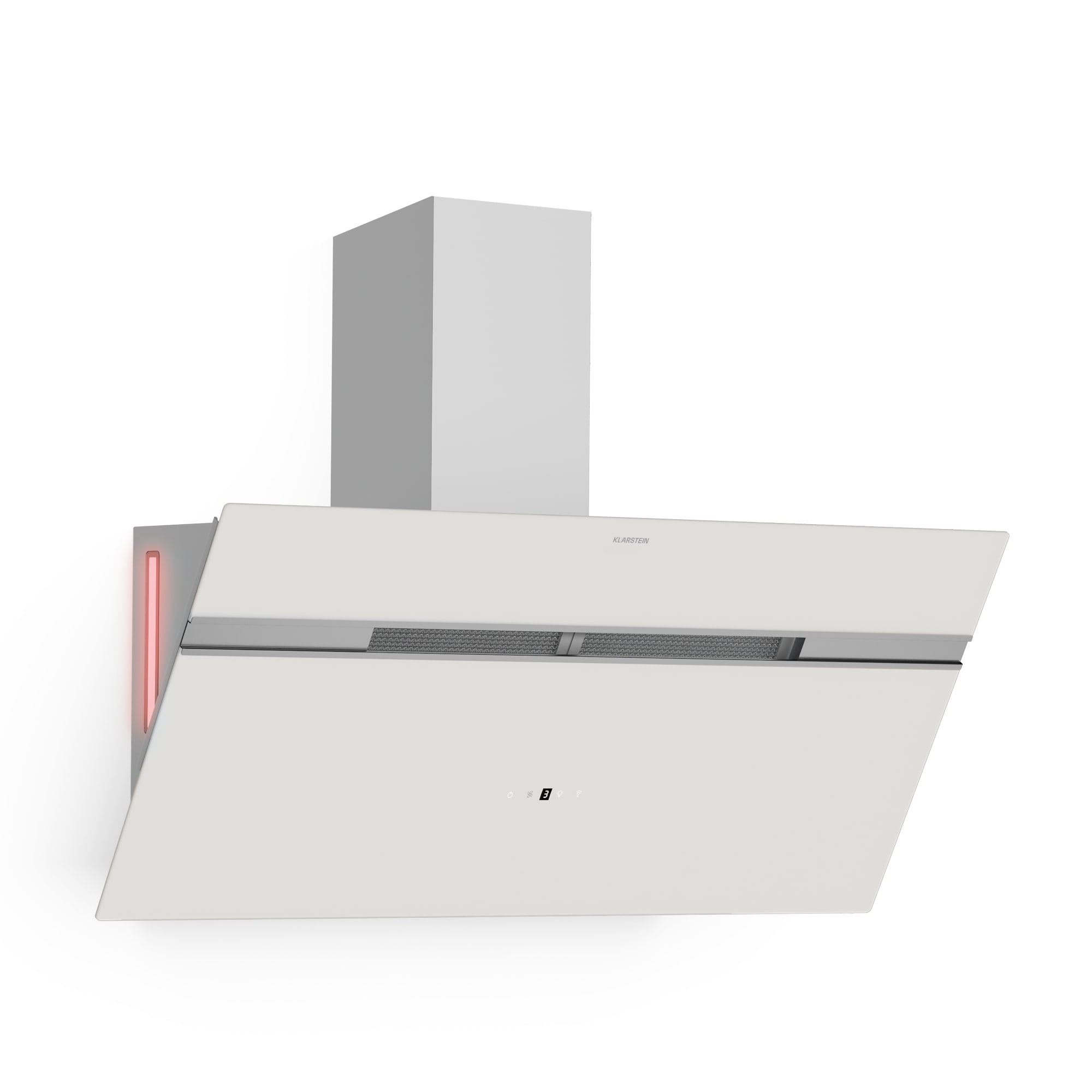 Klarstein Alina kuhinjska napa, 90 cm, 615 m³/h, Tiha, EEK A