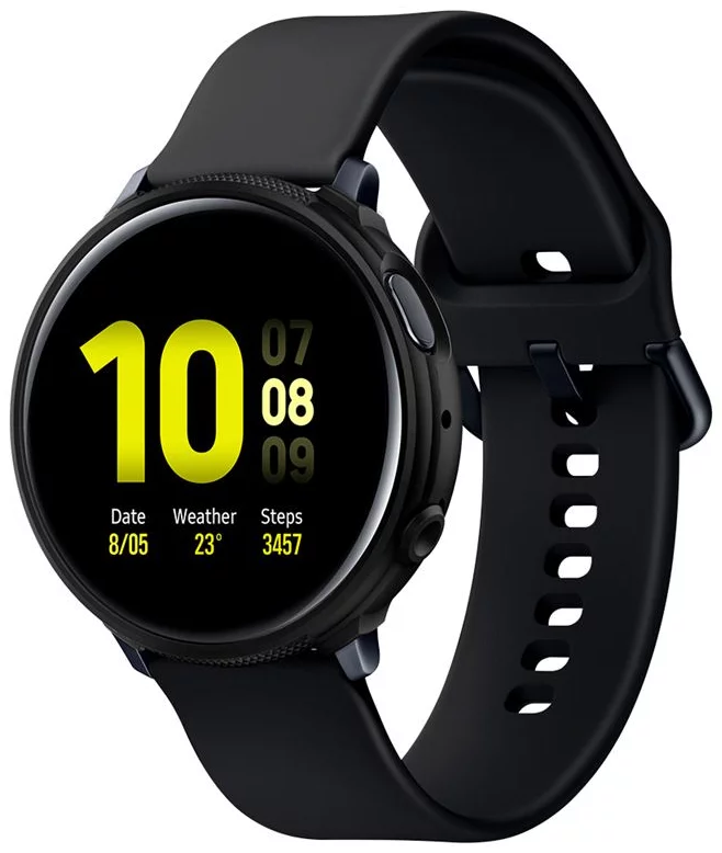 Maska SPIGEN LIQUID AIR GALAXY WATCH ACTIVE 2 (40MM) MATTE BLACK (ACS00218)
