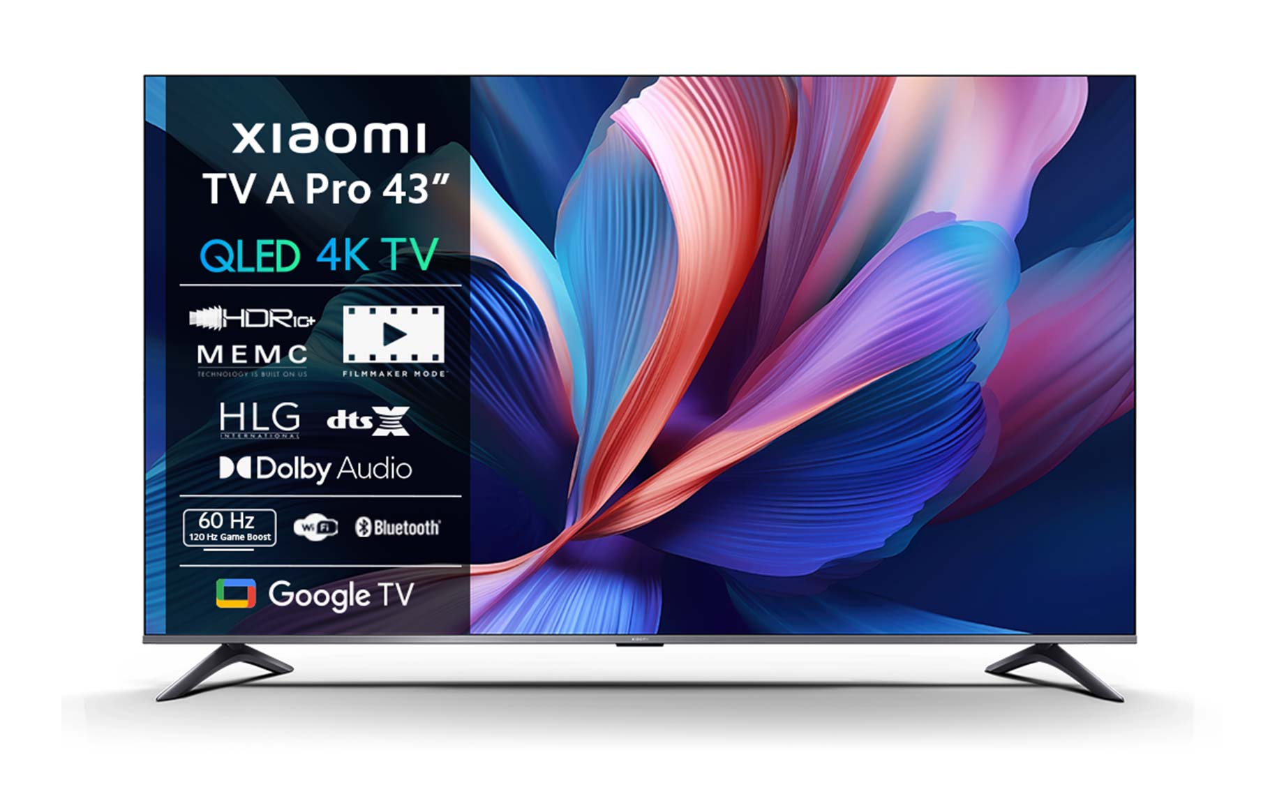 Xiaomi TV A Pro 43" Ultra HD QLED TV