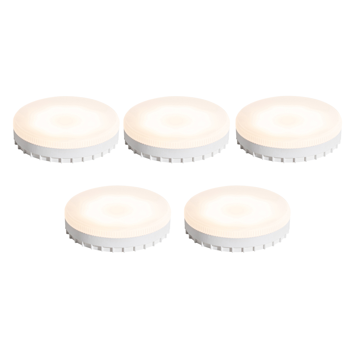 Set od 5 GX53 LED žarulja 7W 750 lm 3000K