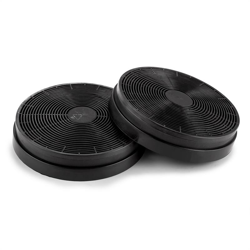 Klarstein Aktivkohlefilter Ersatzteil 2 Filter Umluftbetrieb Ø18cm