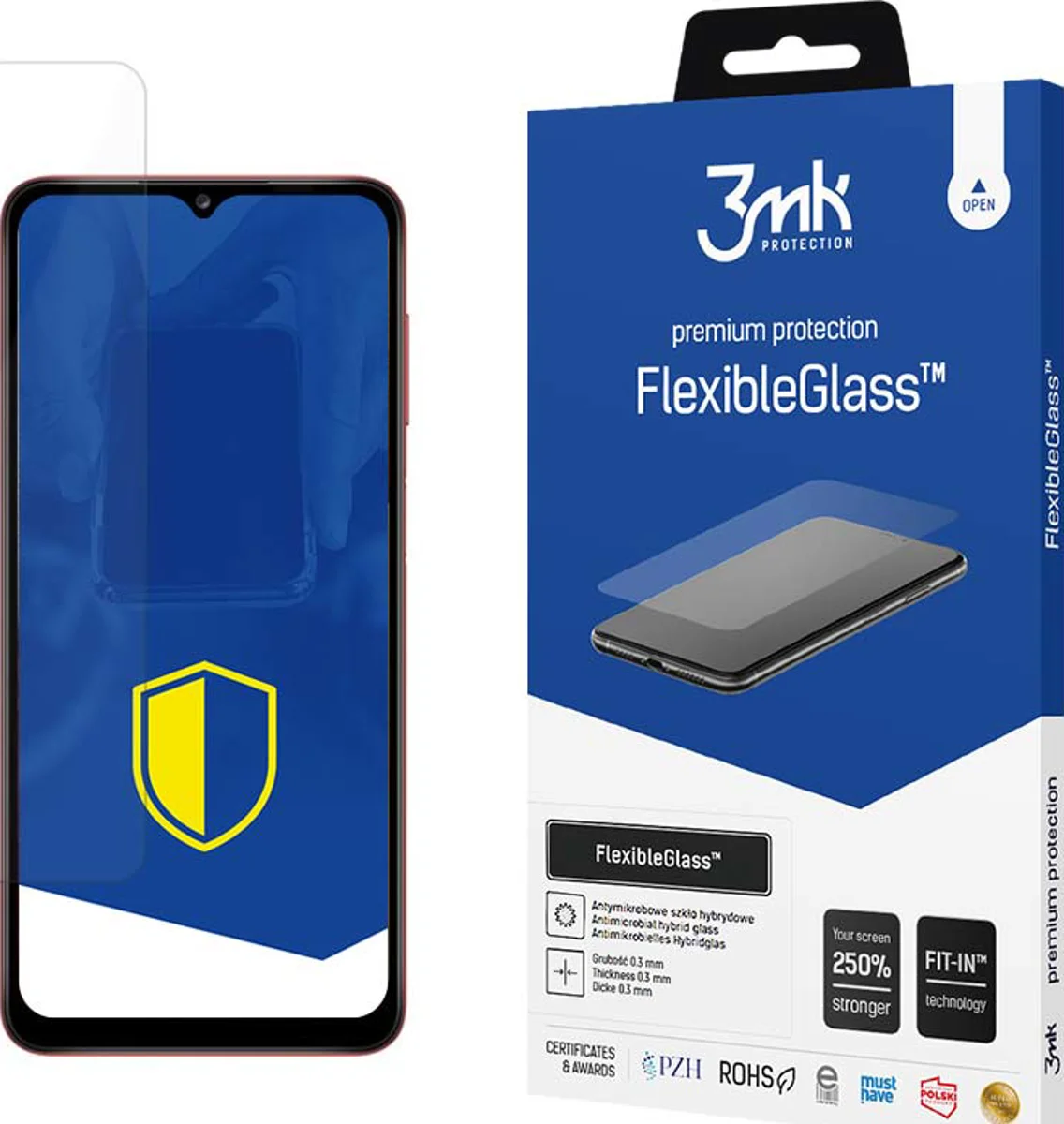 Zaštitno staklo 3MK FlexibleGlass Sam A125 A12 Hybrid Glass