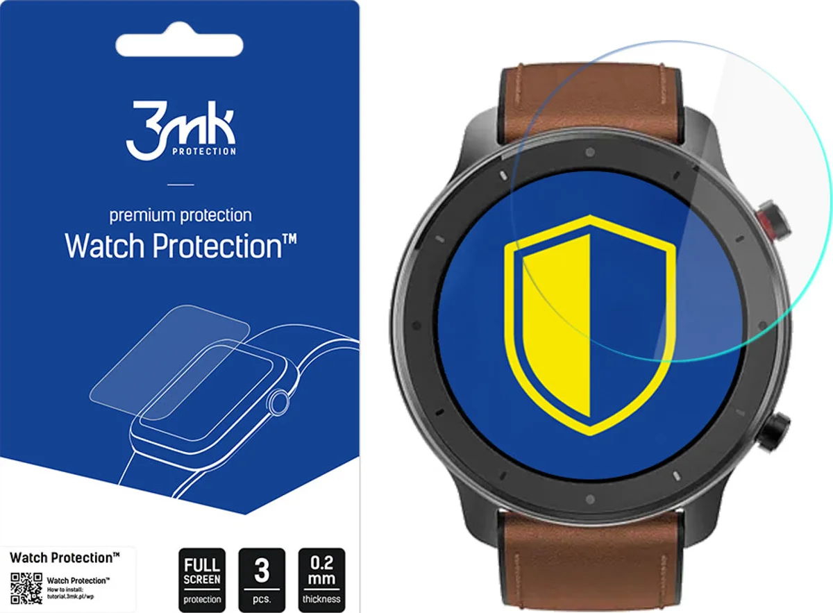 Zaštitno staklo 3MK Xiaomi Amazfit GTR 47mm - 3mk Watch Protection FG