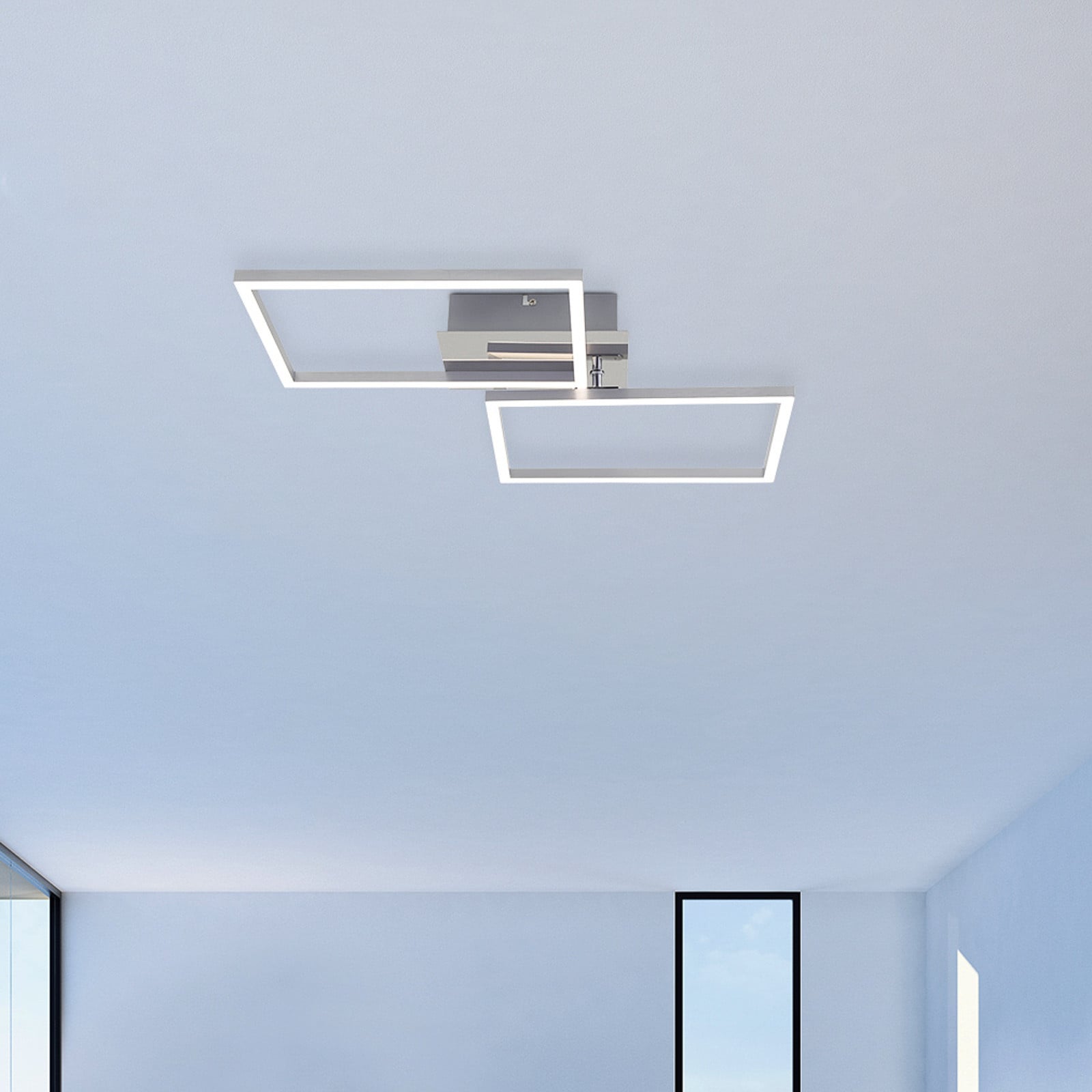 LED stropna svjetiljka 3149-018 dva kvadrata