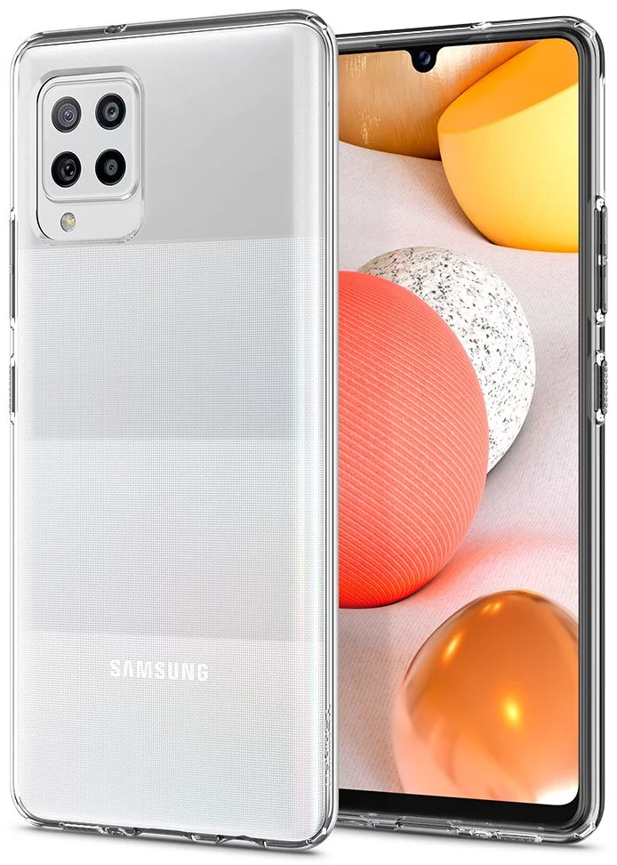Maska SPIGEN LIQUID CRYSTAL GALAXY A42 5G CRYSTAL CLEAR (ACS02114)