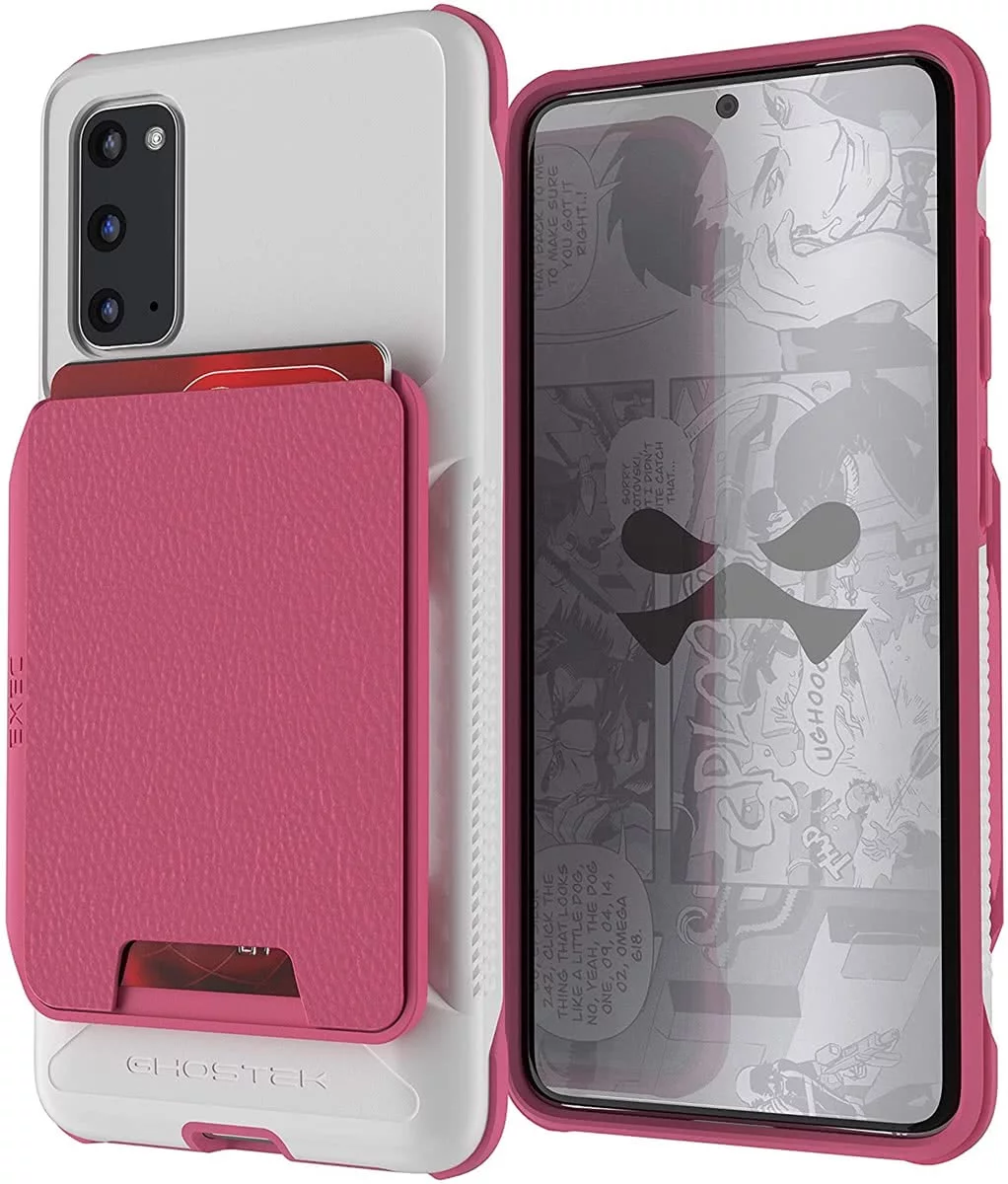 Maska Ghostek - Samsung Galaxy S20 Wallet Case Exec 4, Pink (GHOCAS2427)