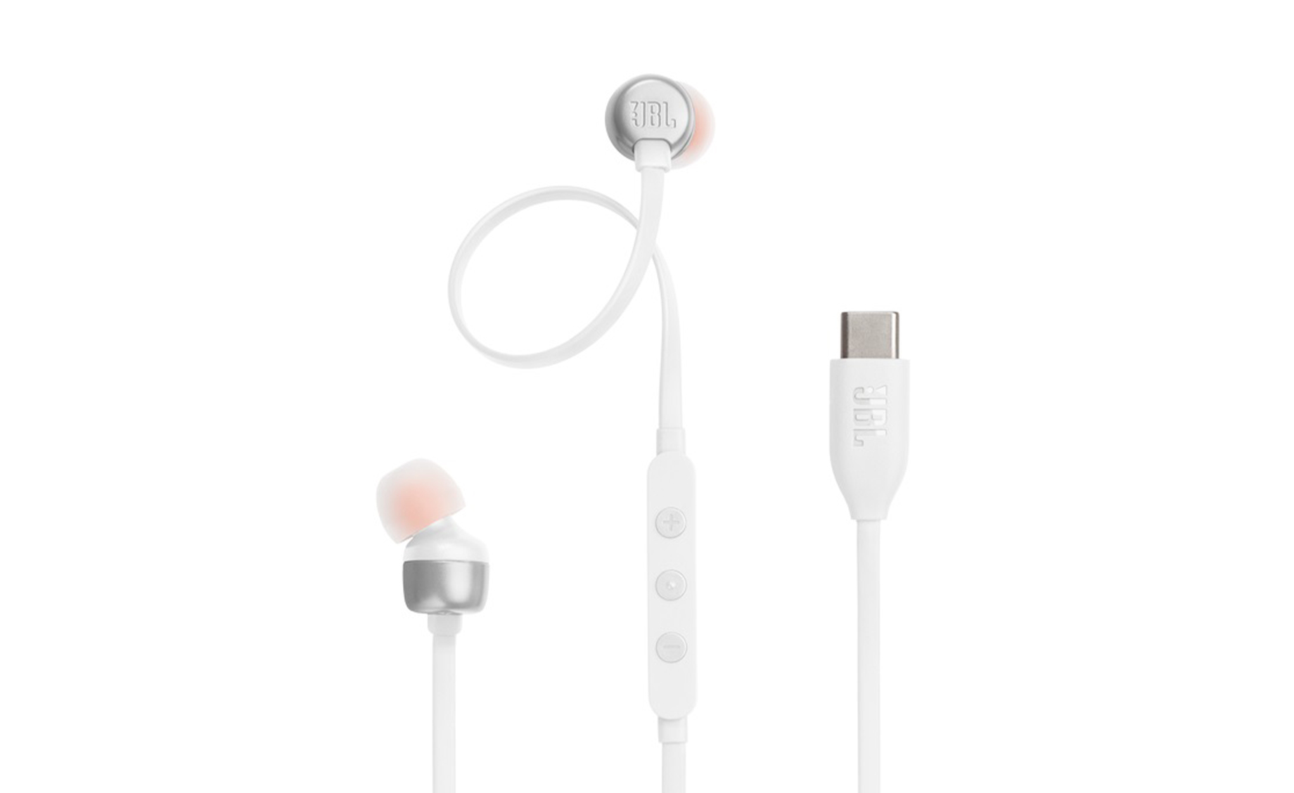 JBL Tune 310c usb-c in ear slušalice , white