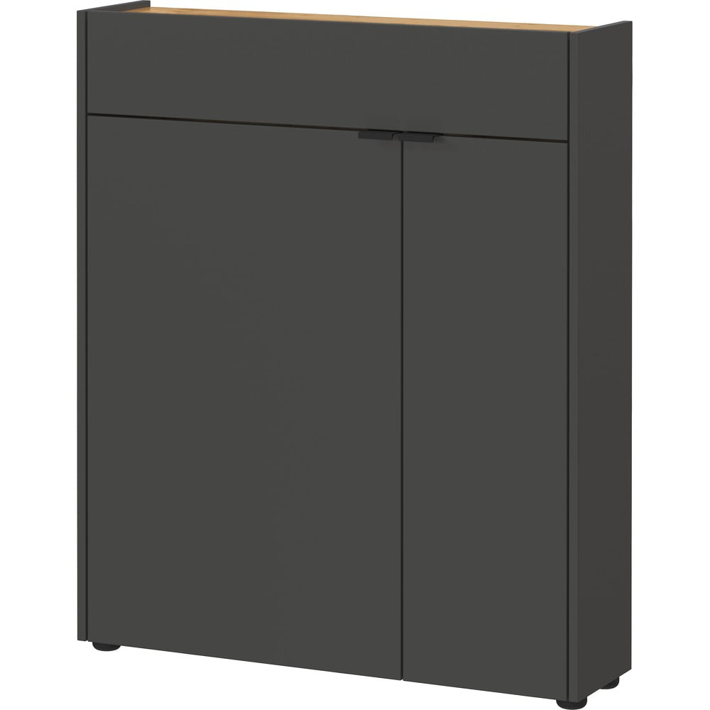 Antracitno sivi ormarić 82x102x22 cm Ameca – Germania
