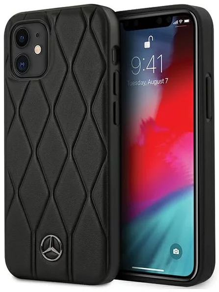 Maska Mercedes MEHCP12SMULBK iPhone 12 mini 5,4" black hardcase Wave Line (MEHCP12SMULBK)