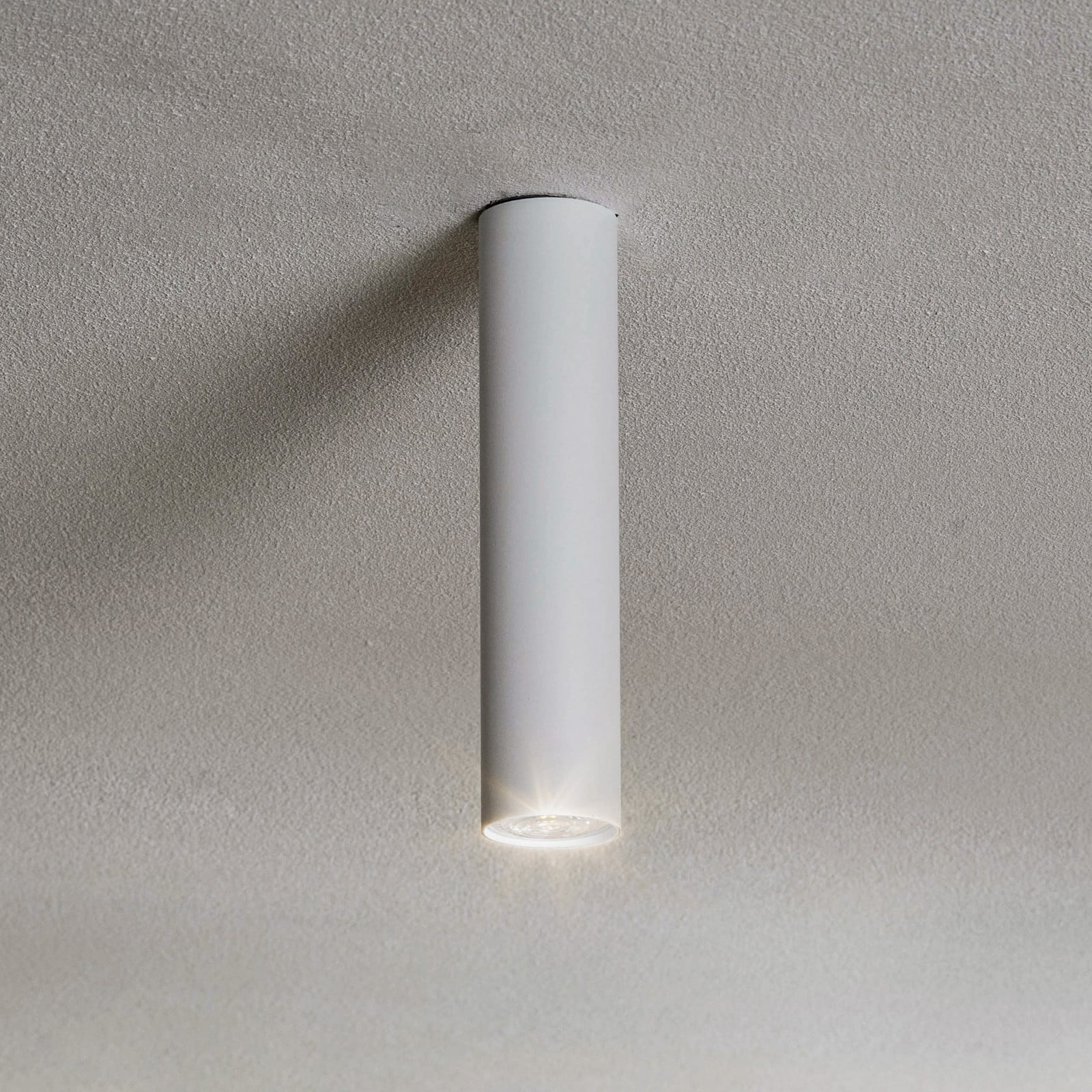 Stropni reflektor Eye, visina 25 cm, bijeli