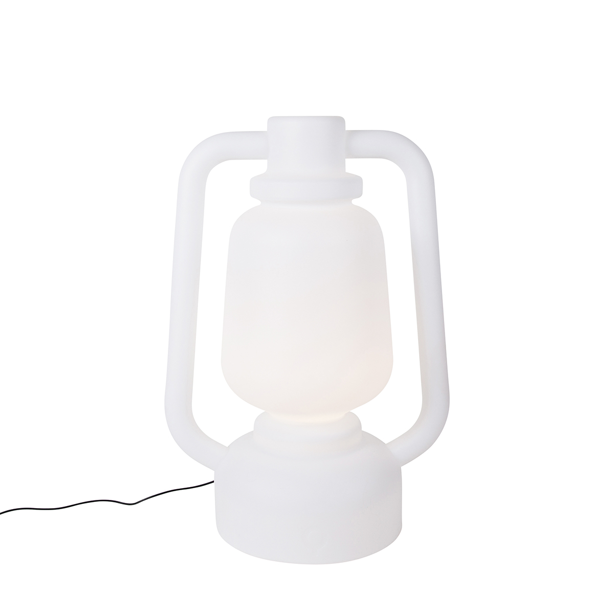 Pametna podna svjetiljka bijela 110 cm uključujući Wifi G95 - Storm Extra Large
