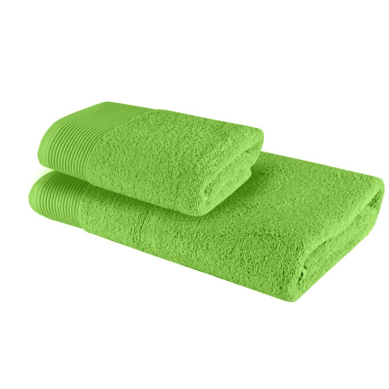 Set od 2 komada pamučnog ručnika i ručnika Bella green EMI