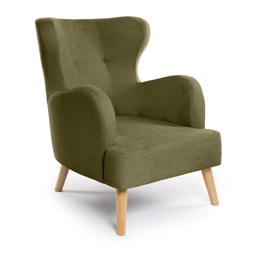 Zelena wing fotelja Noemye – Bonami Selection