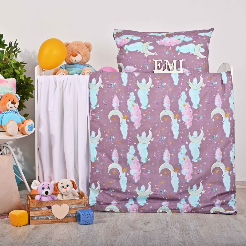 Dječja pamučna posteljina Sen EMI, Dječji set 90x130 + 45x65