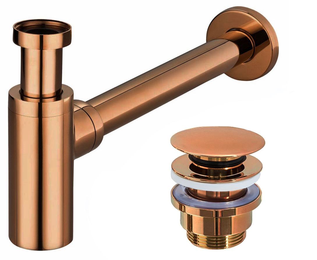 Umivaonik Siphon Klik-Klak Univerzalno Copper