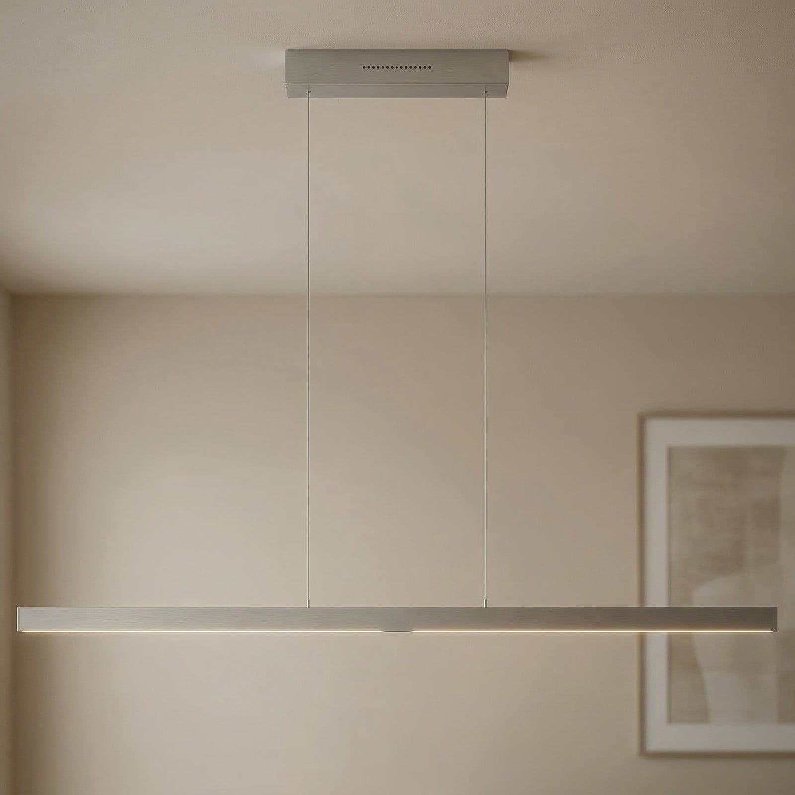 LED viseća svjetiljka Linn-L 128, nikal