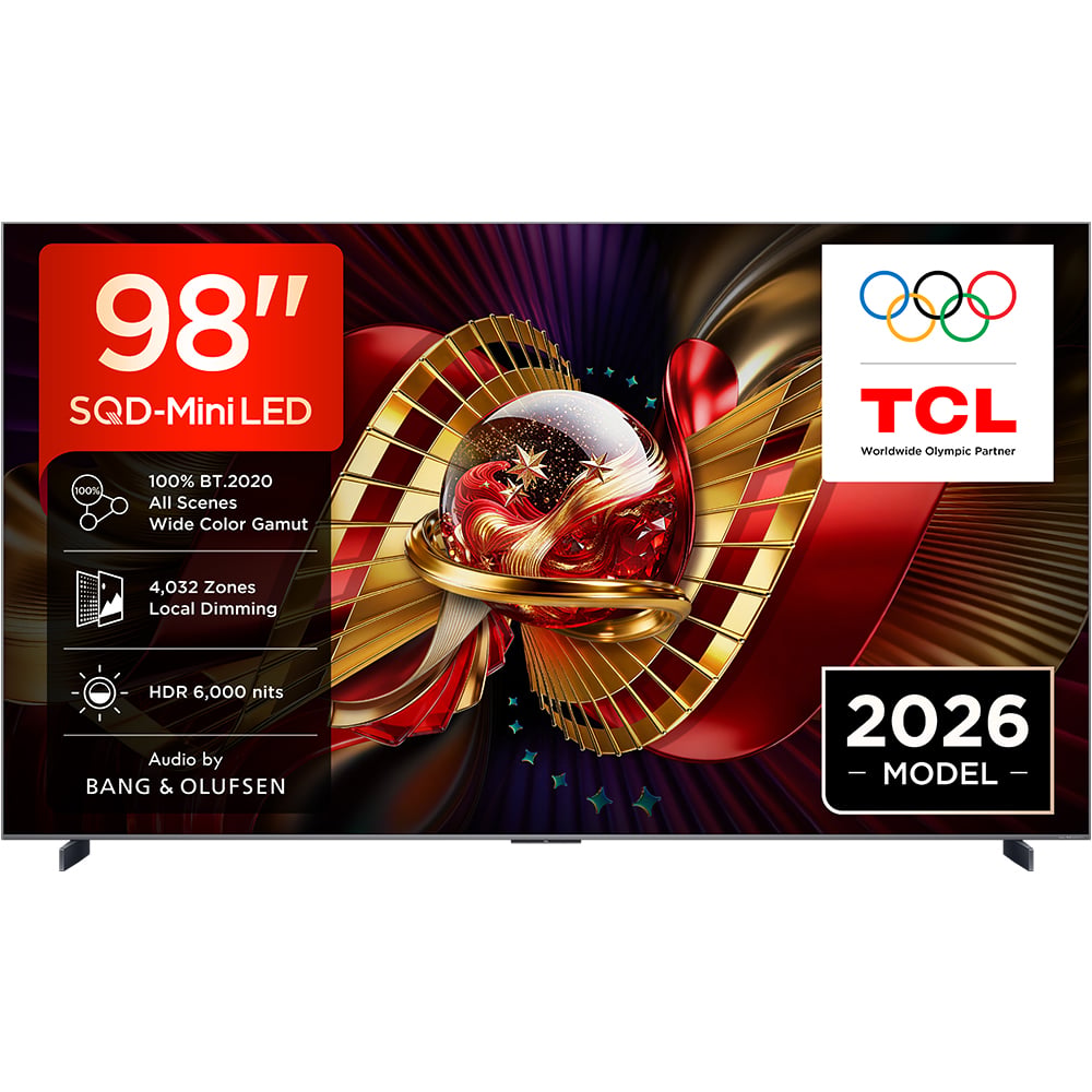 TCL SQD Mini-LED TV 98" 98C8L, Google TV