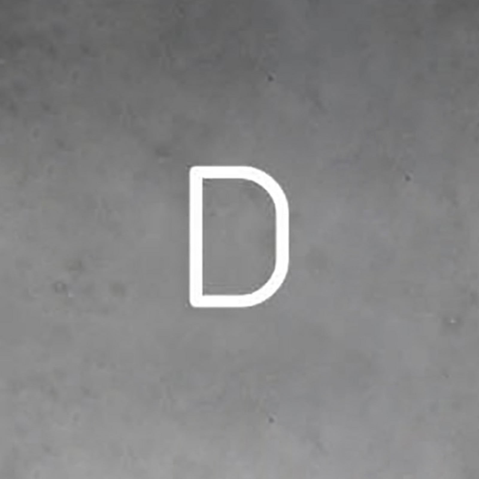 Artemidska abeceda svjetlosnog zida Veliko slovo D