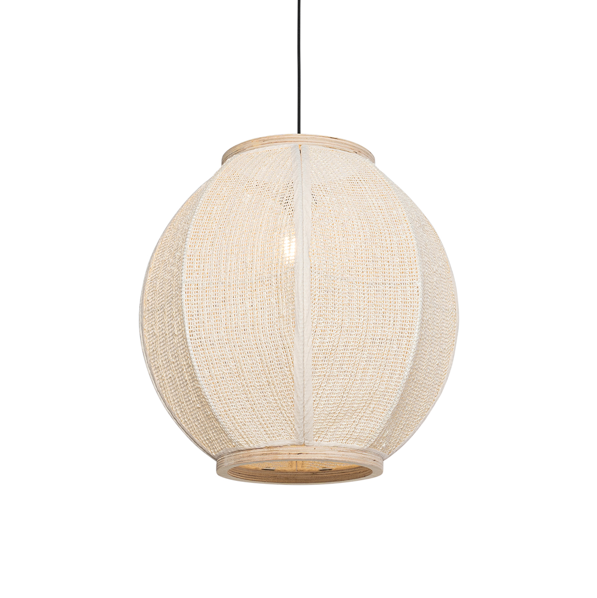 Orijentalna viseća svjetiljka prirodna 46 cm - Rob