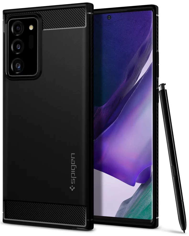 Maska SPIGEN RUGGED ARMOR GALAXY NOTE 20 ULTRA MATTE BLACK (ACS01391)