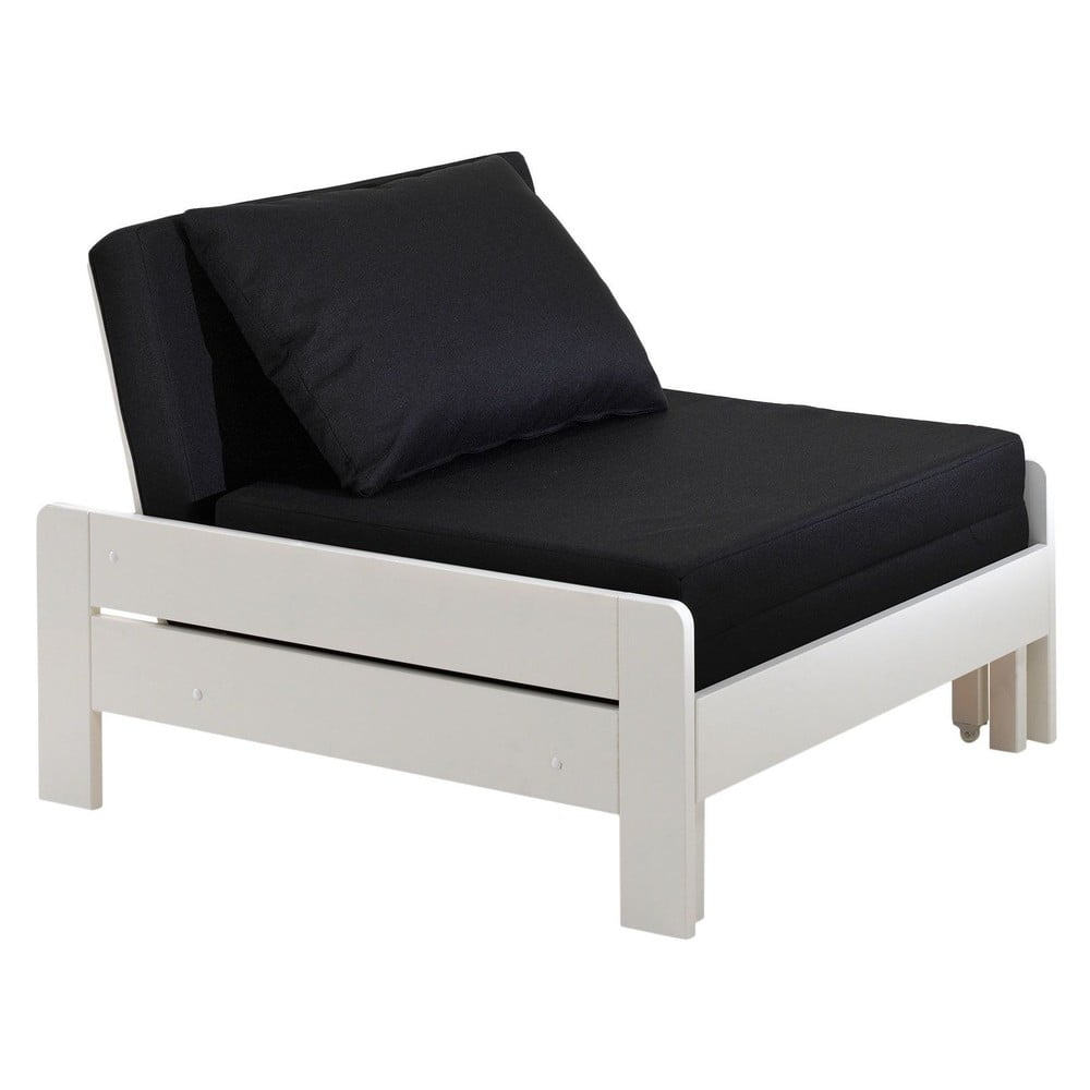 Bijelo/crna dječja stolica Pino - Vipack