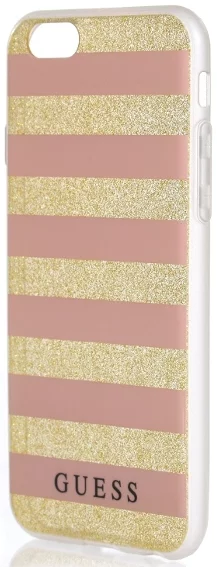 Maska Guess iPhone 6/6S pink hardcase Ethnic Chic Stripes 3D (GUHCP6STGPI)