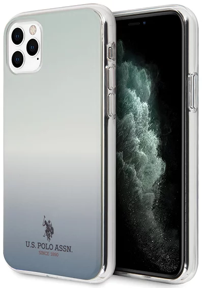 Maska US Polo USHCN58TRDGLB iPhone 11 Pro blue Gradient Pattern Collection (USHCN58TRDGLB)
