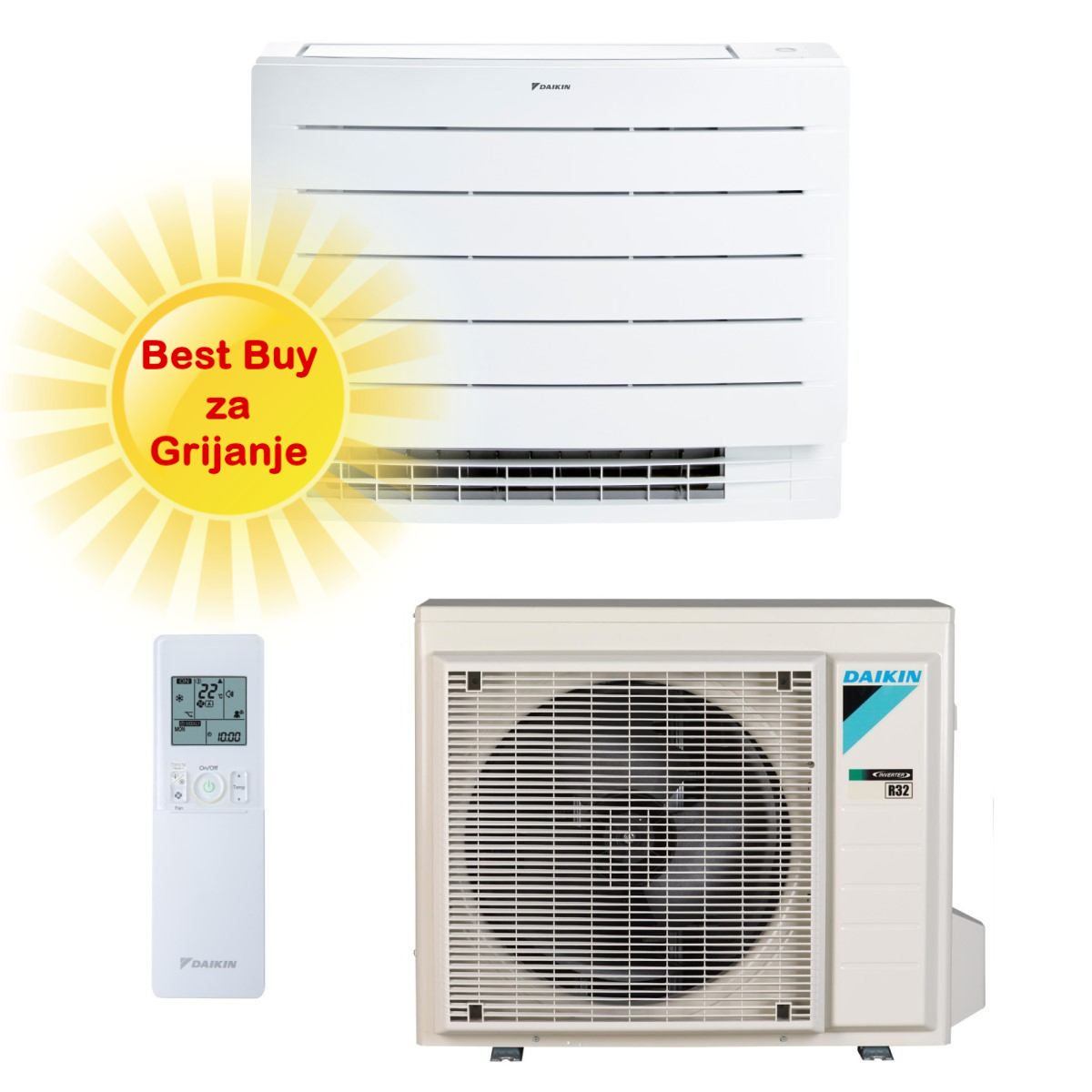 Daikin Klima Uređaj 2,4Kw Fvxm25B/Rxm25A   R32