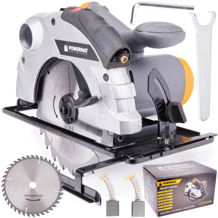 Ručna kružna pila PM-RPT-2250M 185mm 2250W