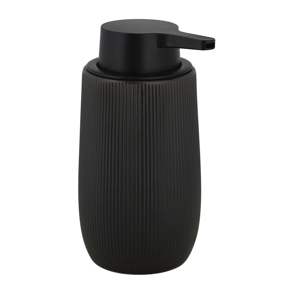 Crni plastičan dozator sapuna 400 ml Fablo – Wenko