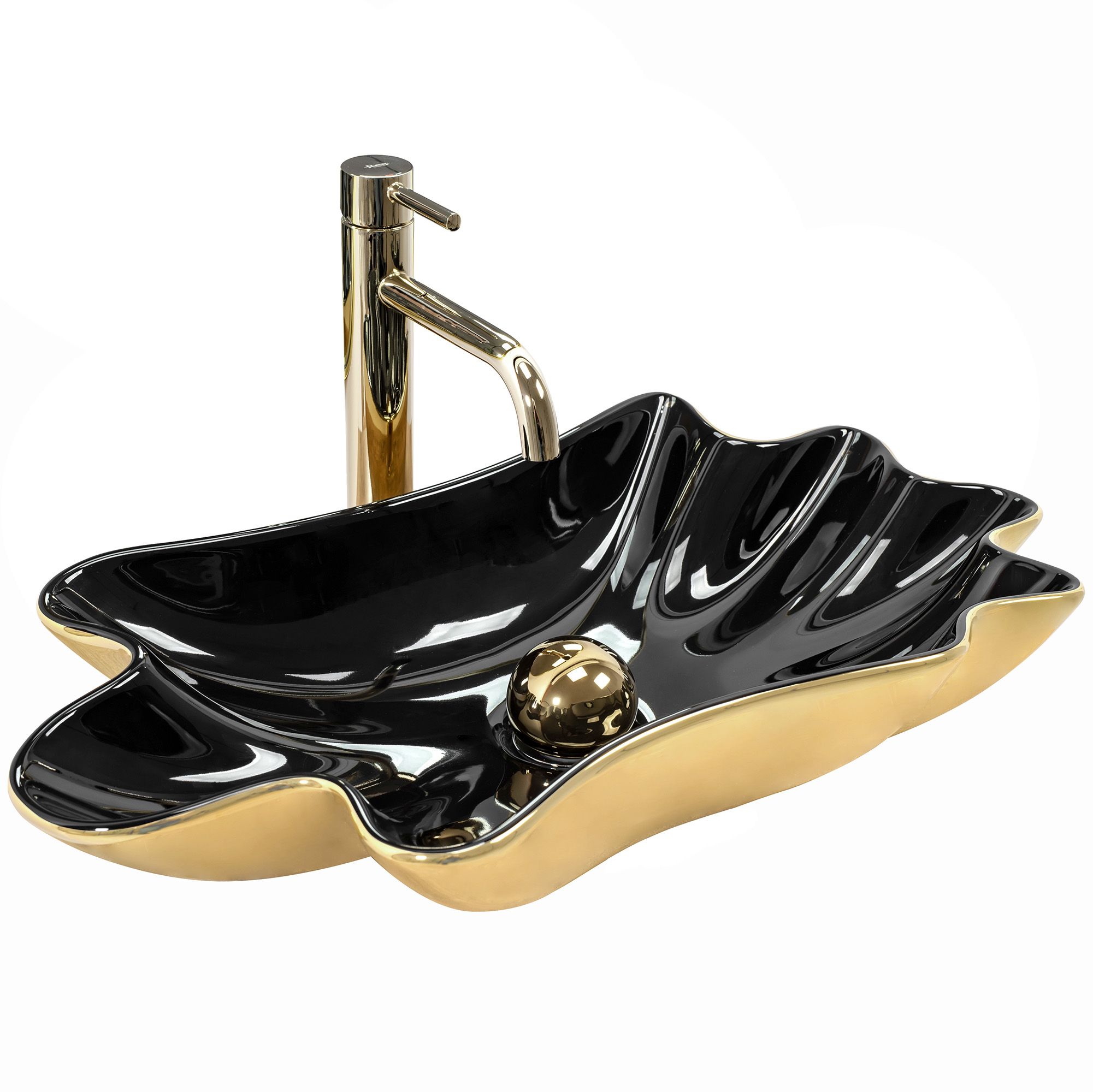REA Sea Infinity Black Gold umivaonik + čep