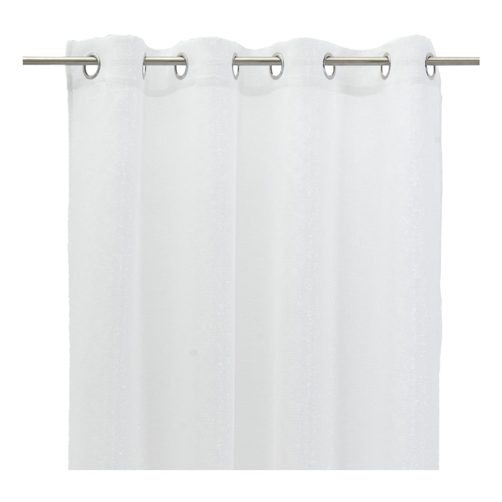Bijela prozirna zavjesa 140x260 cm Flat – Casa Selección